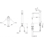 TOTO TLG10305B GB 高身面盆龍頭 | 簡約時尚